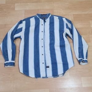 Gangster Jean Button Up Shirt